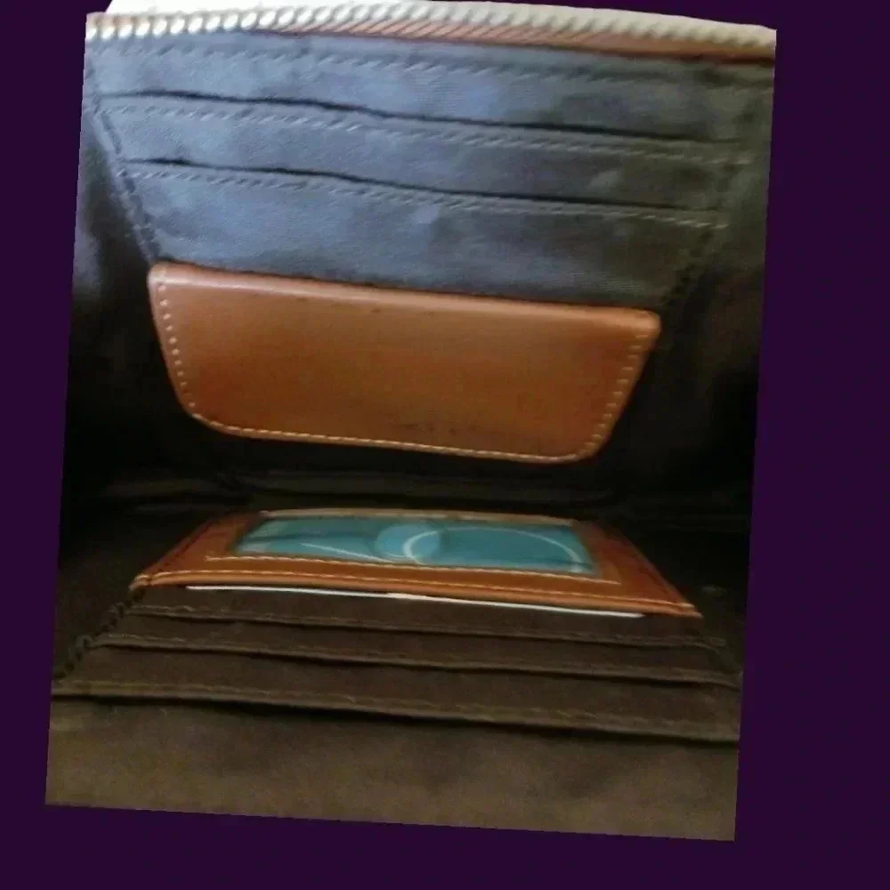 Nine west unique crossbody bag brown color